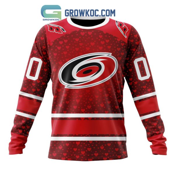 Carolina Hurricanes Valentines Day Fan Hoodie Shirts