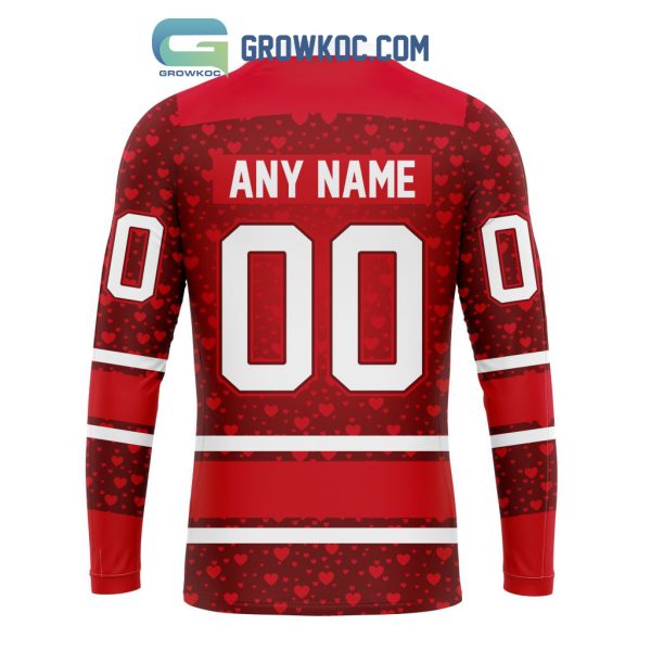 Carolina Hurricanes Valentines Day Fan Hoodie Shirts