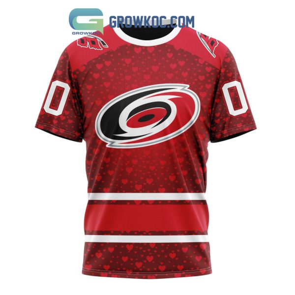 Carolina Hurricanes Valentines Day Fan Hoodie Shirts