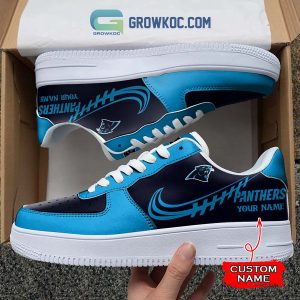Carolina Panthers Personalized Air Force 1 Sneaker Shoes