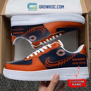Chicago Bears Personalized Air Force 1 Sneaker Shoes