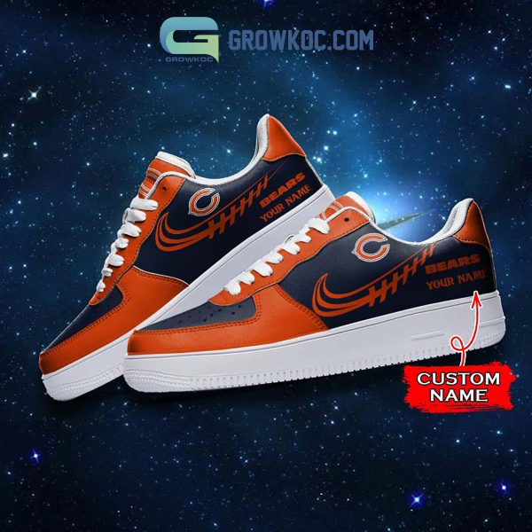 Chicago Bears Personalized Air Force 1 Sneaker Shoes