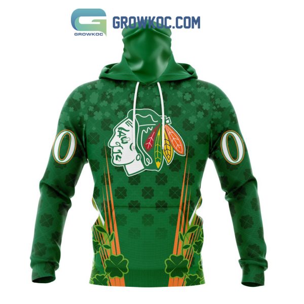 Chicago Blackhawks St. Patrick’s Day Personalized Hoodie Shirts