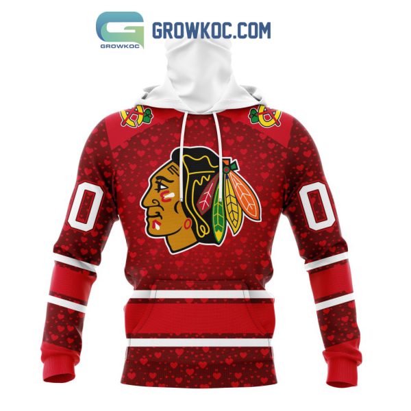 Chicago Blackhawks Valentines Day Fan Hoodie Shirts