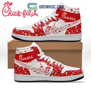 Chick-fil-A Not Just A Food Fan Air Force 1 Shoes