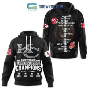 Chiefs Back To Back American Football Conference Champions Hoodie T Shirt Sweatshirt
