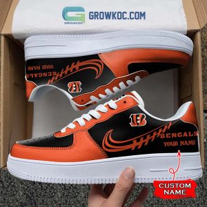 Cincinnati Bengals Personalized Air Force 1 Sneaker Shoes