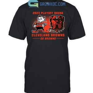Cleveland Browns Go Browns 2023 Playoff Bound T-Shirt