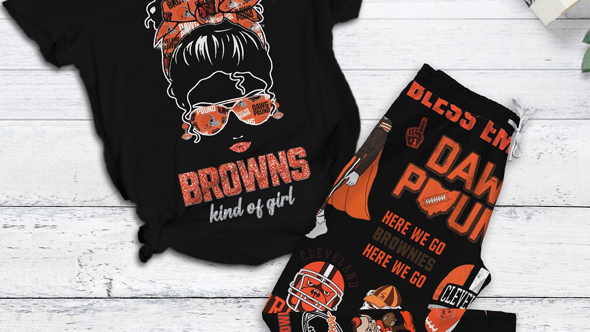 Girls cleveland browns clearance shirt