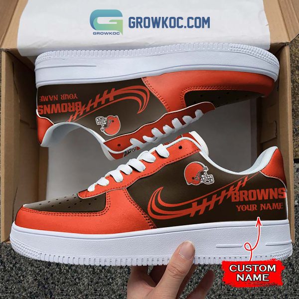 Cleveland Browns Personalized Air Force 1 Sneaker Shoes