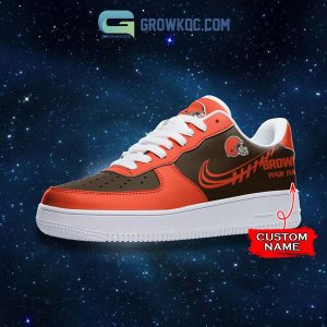 Cleveland Browns Personalized Air Force 1 Sneaker Shoes