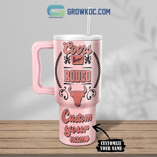 Coors Love Rodeo Personalized 40oz Tumbler