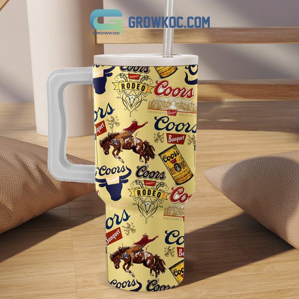 Coors Rodeo Beer My Valentine 40oz Tumbler