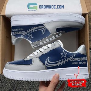 Dallas Cowboys Personalized Air Force 1 Sneaker Shoes