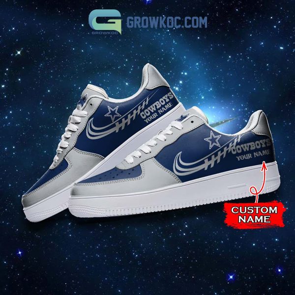 Dallas Cowboys Personalized Air Force 1 Sneaker Shoes