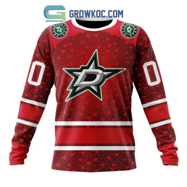 Dallas Stars Valentines Day Fan Hoodie Shirts