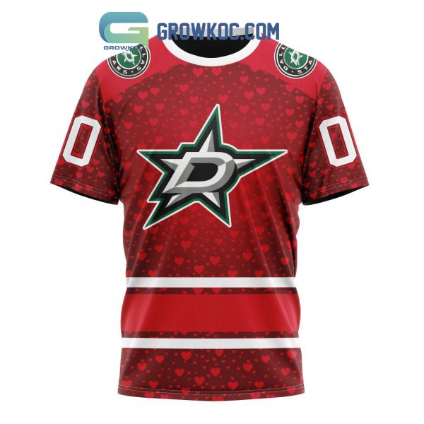 Dallas Stars Valentines Day Fan Hoodie Shirts