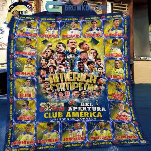 Del Apertura Club America 2023 Collection Fleece Blanket Quilt