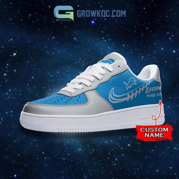 Detroit Lions Personalized Air Force 1 Sneaker Shoes