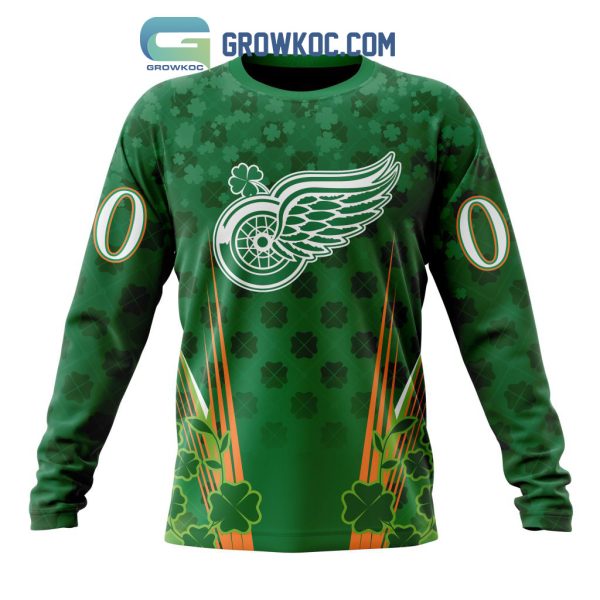 Detroit Red Wings St. Patrick’s Day Personalized Hoodie Shirts
