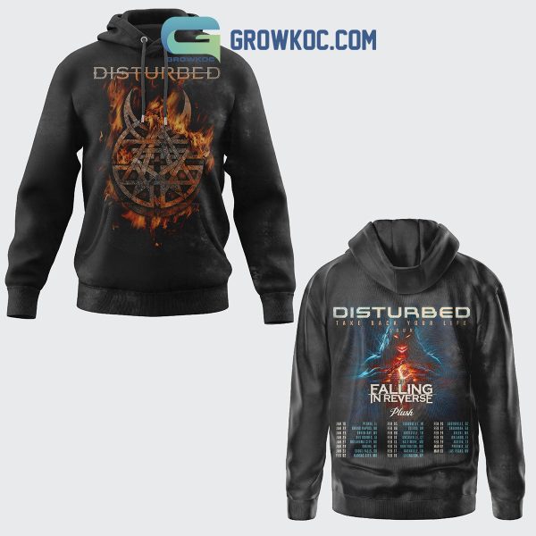 Disturbed Take Back Your Life Tour Hoodie Shirts