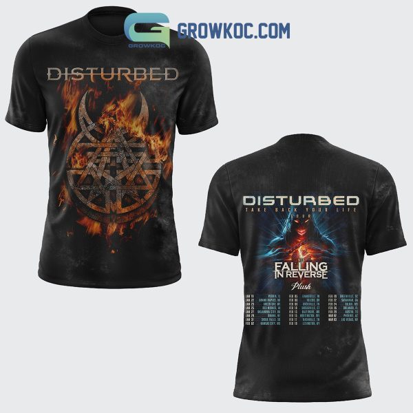 Disturbed Take Back Your Life Tour Hoodie Shirts