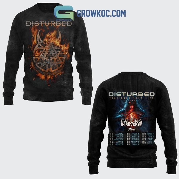 Disturbed Take Back Your Life Tour Hoodie Shirts