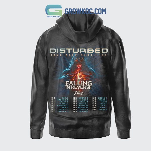 Disturbed Take Back Your Life Tour Hoodie Shirts