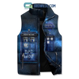 Doctor Who Good Men Sleeveless Puffer Jacket