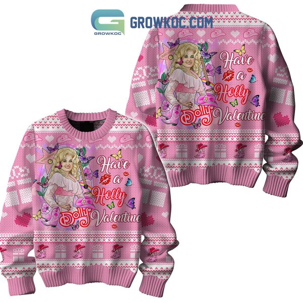 Dolly Parton Holly Dolly Valentine Ugly Sweater