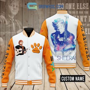 Ed Sheeran Tour All Hit Song Art Design Personalized Baseball Jersey