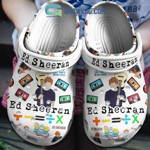 Ed Sheeran Living A Life Crocs Clogs