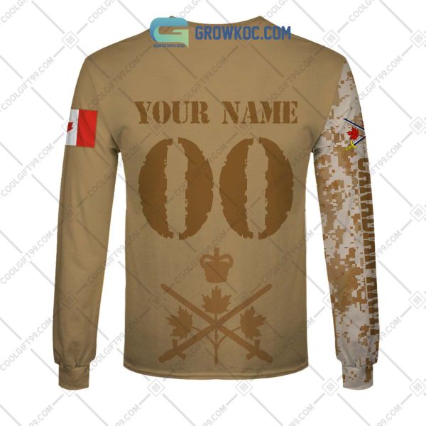 Edmonton Oilers Marine Corps Personalized Hoodie Shirts