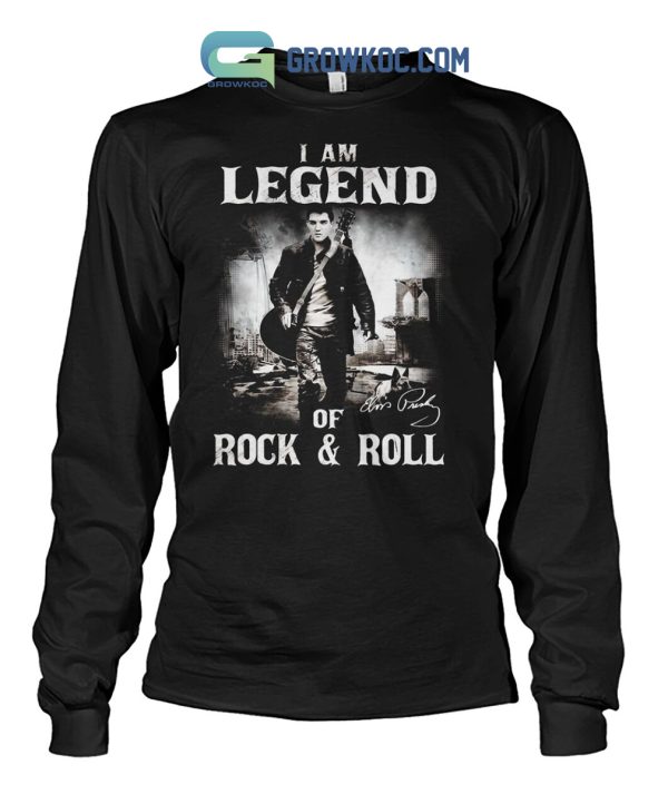 Elvis Presley I Am Legend Of Rock And Roll T-Shirt