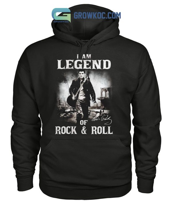 Elvis Presley I Am Legend Of Rock And Roll T-Shirt