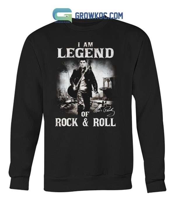 Elvis Presley I Am Legend Of Rock And Roll T-Shirt