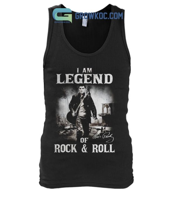 Elvis Presley I Am Legend Of Rock And Roll T-Shirt