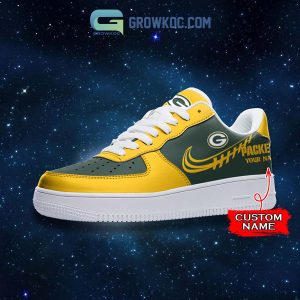 Green Bay Packers Personalized Air Force 1 Sneaker Shoes