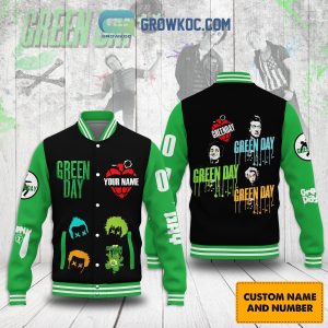 Green Day The Saviour Tour 2024 Personalized Baseball Jersey
