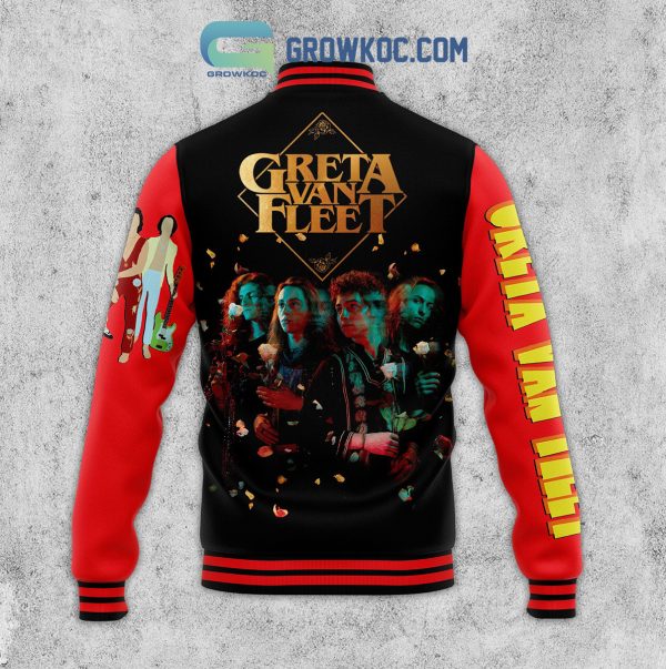 Greta Van Fleet Rock Highway Tune Personalized Baseball Jacket