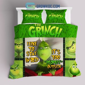 Grinch Stay In Bed Bedding Set