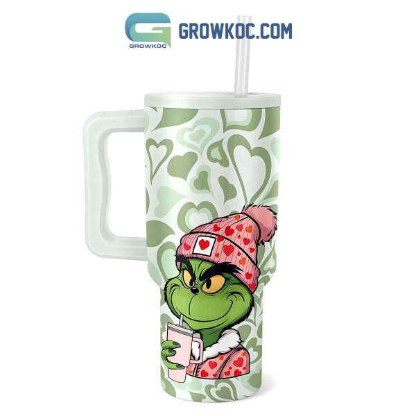 Grinch This Valentine Personalized 40oz Tumbler