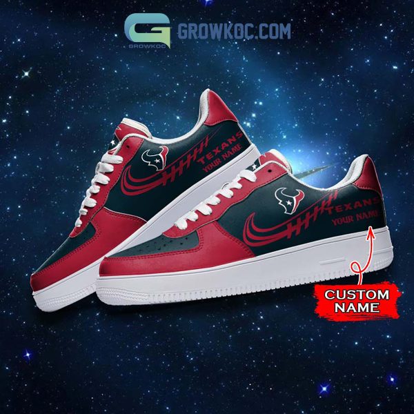 Houston Texans Personalized Air Force 1 Sneaker Shoes