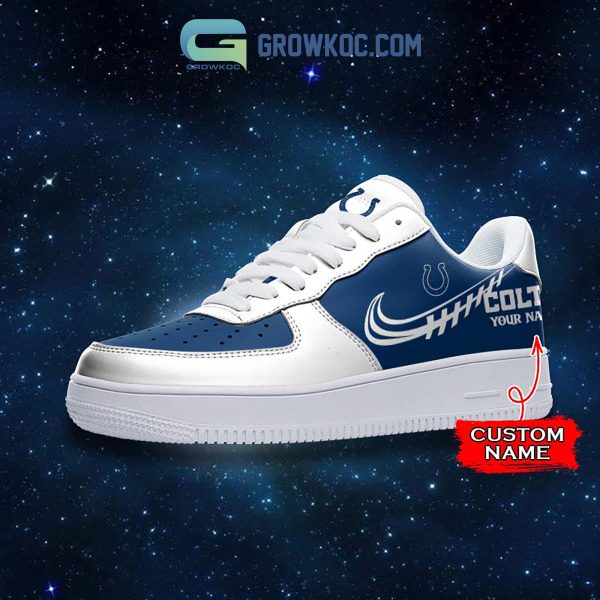 Indianapolis Colts Personalized Air Force 1 Sneaker Shoes