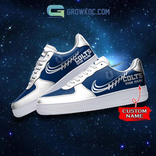 Indianapolis Colts Personalized Air Force 1 Sneaker Shoes