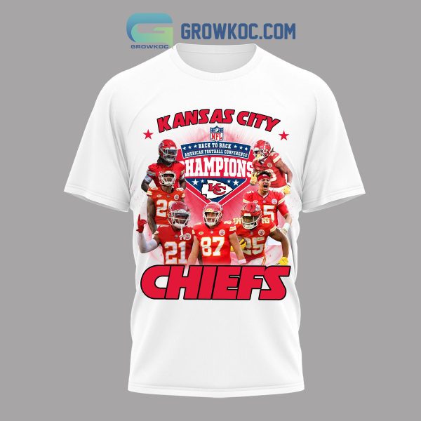 Kansas City Chiefs AFC Champions 2024 Hoodie T Shirt Sweatshirt