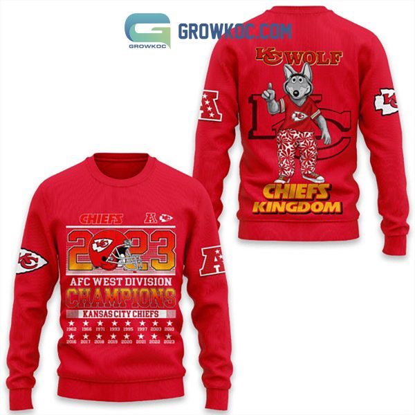 Kansas City Chiefs AFC West Champs 2023 Kingdom Hoodie Shirts