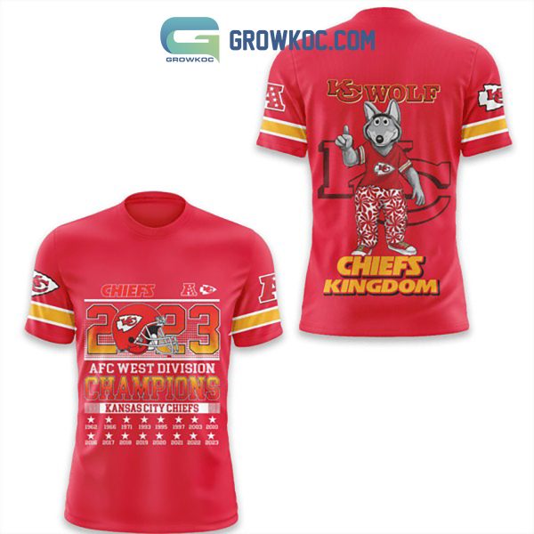 Kansas City Chiefs AFC West Champs 2023 Kingdom Hoodie Shirts