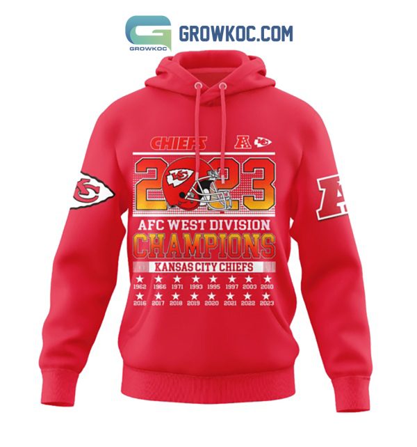 Kansas City Chiefs AFC West Champs 2023 Kingdom Hoodie Shirts