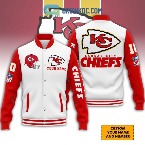 Kansas City Chiefs New Season Personalized Baseball Jacket